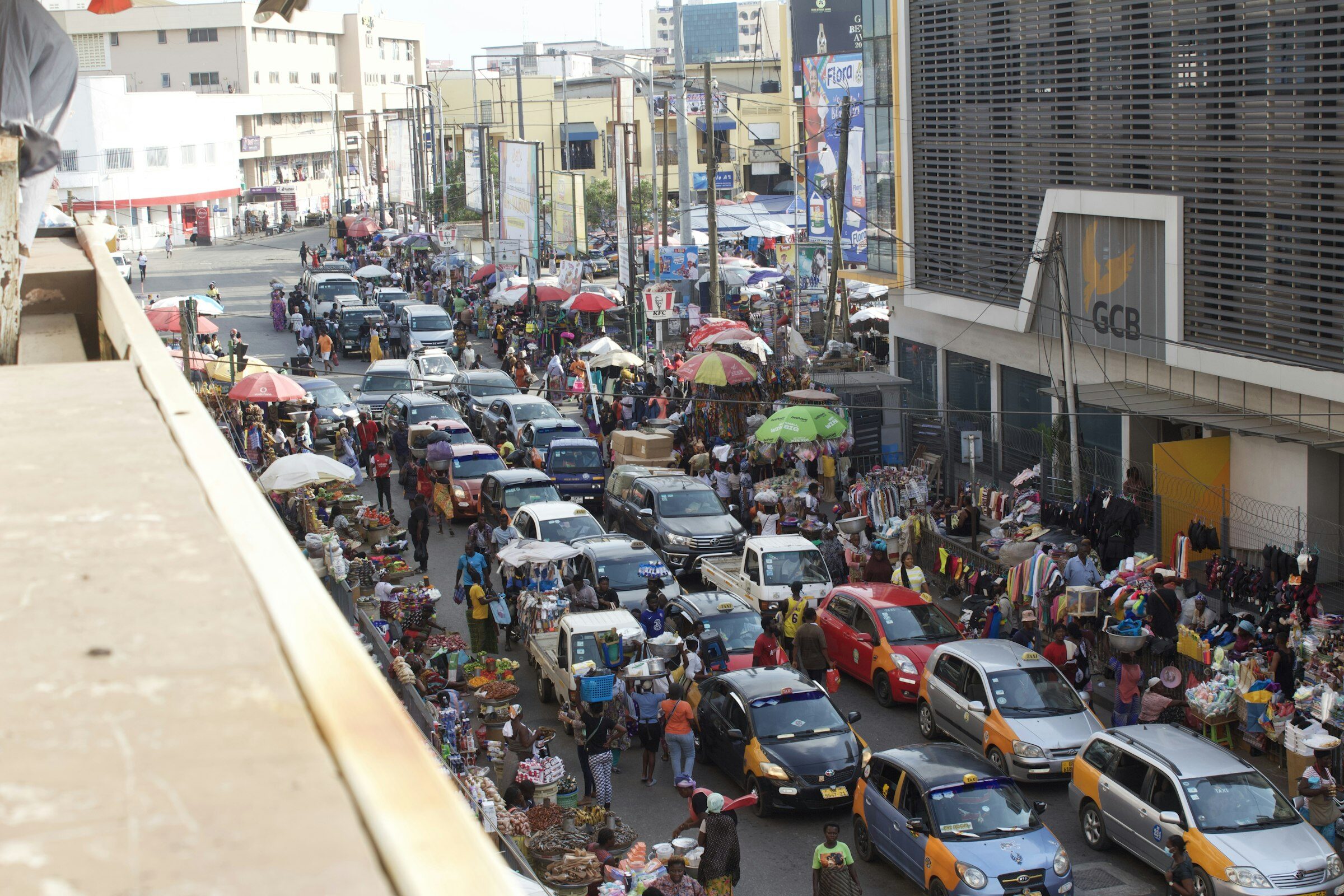Douala street life, Cameroon